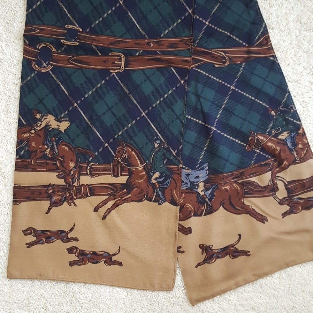 NWOT JG Hook Equestrian Scarf